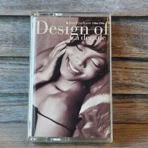 Janet Jackson Design Of A Decade 1986 / 1996 Cassette Tape Pop Music Rock